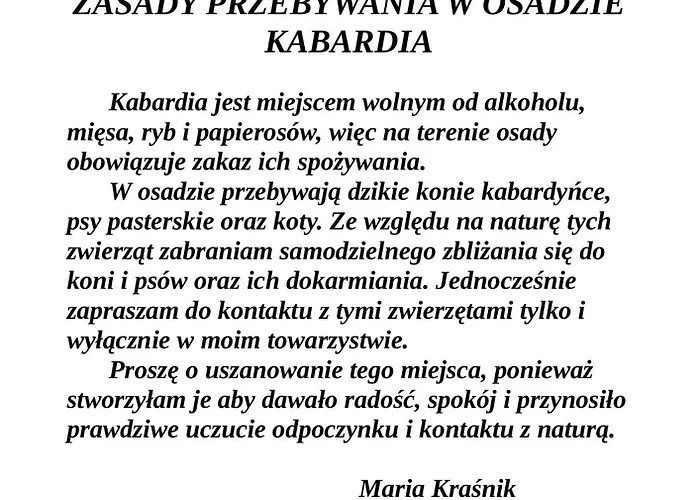 Osada Kabardia Kwatera prywatna Nowica